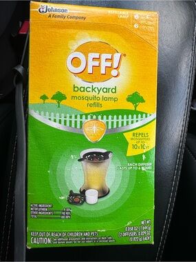 OFF! Backyard Mosquito Lamp Refills - Yellow/Green